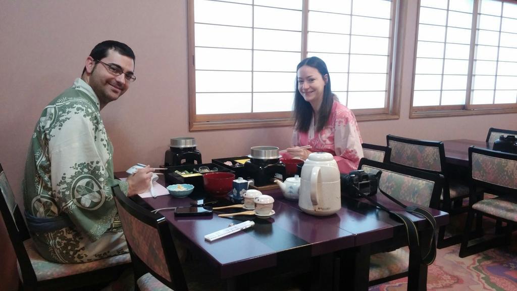 山之內 汤田中俵屋日式旅馆酒店 外观 照片